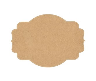 Πινακίδα mdf 300x215x6χιλ. 2 μύτες, 10 καμπύλες Πινακίδα mdf 300x215x6χιλ. 2 μύτες, 10 καμπύλες