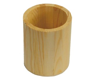 Μολυβοθήκη ξύλινη στρόγγυλη Ø8εκ. Μολυβοθήκη ξύλινη στρόγγυλη Ø8εκ.