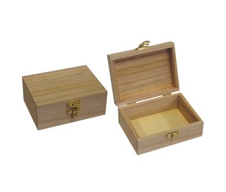 Κουτί ξύλινο 10x13.5x5.5εκ. με κλείστρο Κουτί ξύλινο 10x13.5x5.5εκ. με κλείστρο