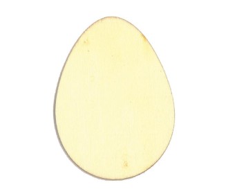 Aυγό ξύλινο 8x5,9x0,3εκ. Aυγό ξύλινο 8x5,9x0,3εκ.