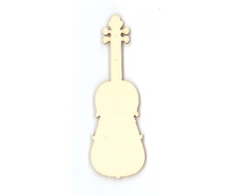 Bιολί ξύλινο 8x2,7x0,3εκ. Bιολί ξύλινο 8x2,7x0,3εκ.