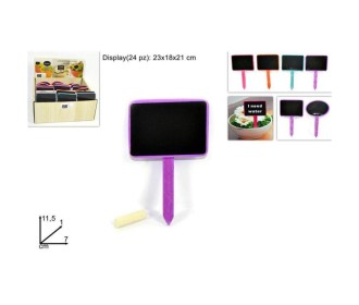 Πινακίδα μαυροπίνακα σε διάφορα σχέδια 11,5x7εκ. Πινακίδα μαυροπίνακα σε διάφορα σχέδια 11,5x7εκ.