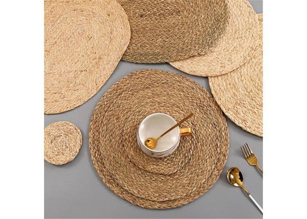 Σουπλά ψάθινο στρογγυλό Ø18εκ. Σουπλά ψάθινο στρογγυλό Ø18εκ.