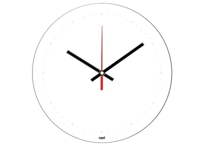 Νext ρολόι τοίχου Χρωματίζω-Decoupage Ø31εκ.