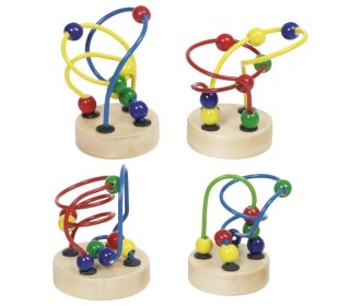 Goki παιχνίδι δεξιοτεχνίας ξύλινο 7-9εκ. σε 4 σχέδια.