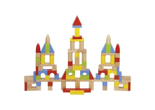 Goki τουβλάκια ξύλινα για κατασκευή πύργου 100 τεμάχια. Goki τουβλάκια ξύλινα για κατασκευή πύργου 100 τεμάχια.