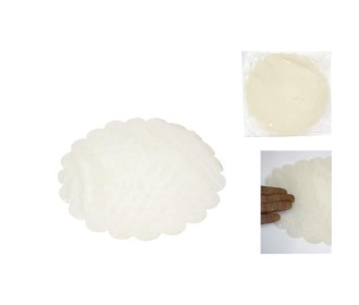 Οργάντζα στρόγγυλη Ø24εκ. εκρού 50τεμ. Οργάντζα στρόγγυλη Ø24εκ. εκρού 50τεμ.