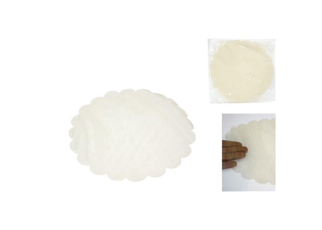 Οργάντζα στρόγγυλη Ø24εκ. εκρού 50τεμ. Οργάντζα στρόγγυλη Ø24εκ. εκρού 50τεμ.