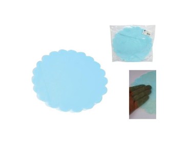 Οργάντζα στρόγγυλη Ø24εκ. μπλε 50τεμ. Οργάντζα στρόγγυλη Ø24εκ. μπλε 50τεμ.