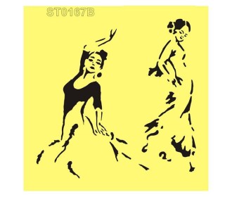 Στένσιλ πλαστικό Στένσιλ πλαστικό