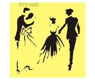 Στένσιλ πλαστικό Στένσιλ πλαστικό