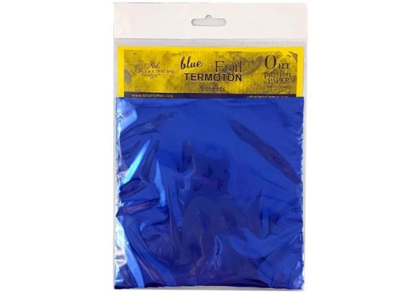 Φιλμ μεταλλοτυπίας μπλε 15,5x15.5εκ. Φιλμ μεταλλοτυπίας μπλε 15,5x15.5εκ.