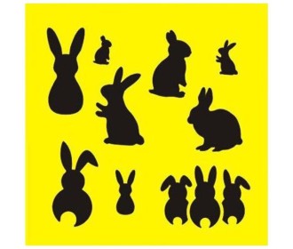 Στένσιλ πλαστικό Στένσιλ πλαστικό