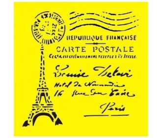 Στένσιλ πλαστικό Στένσιλ πλαστικό