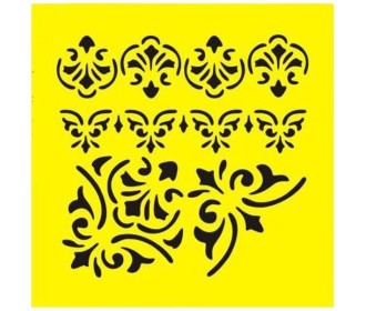 Στένσιλ πλαστικό Στένσιλ πλαστικό