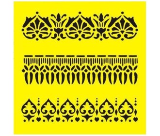 Στένσιλ πλαστικό Στένσιλ πλαστικό