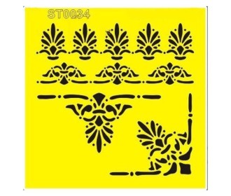 Στένσιλ πλαστικό Στένσιλ πλαστικό