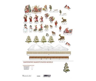 Μοντέλα με κοπτικά από χαρτί 250γρ. Μοντέλα με κοπτικά από χαρτί 250γρ.