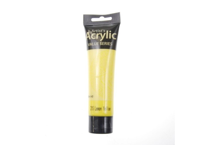 Phoenix ακρυλικό χρώμα 215 lemon yellow, σωληνάριο 100ml Phoenix ακρυλικό χρώμα 215 lemon yellow, σωληνάριο 100ml