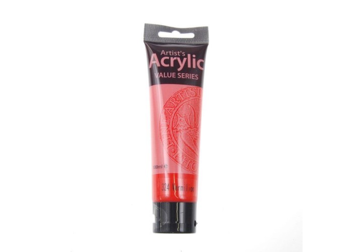Phoenix ακρυλικό χρώμα 324 vermilion, σωληνάριο 100ml Phoenix ακρυλικό χρώμα 324 vermilion, σωληνάριο 100ml