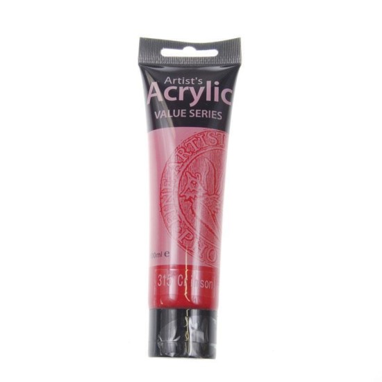 Phoenix ακρυλικό χρώμα 315 crimson, σωληνάριο 100ml Phoenix ακρυλικό χρώμα 315 crimson, σωληνάριο 100ml