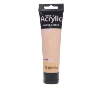 Phoenix ακρυλικό χρώμα 210 naples yellow hue, σωληνάριο 100ml