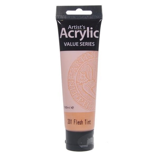 Phoenix ακρυλικό χρώμα 201 flesh tint, σωληνάριο 100ml Phoenix ακρυλικό χρώμα 201 flesh tint, σωληνάριο 100ml