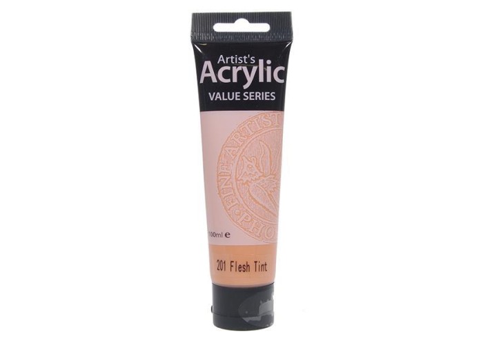 Phoenix ακρυλικό χρώμα 201 flesh tint, σωληνάριο 100ml Phoenix ακρυλικό χρώμα 201 flesh tint, σωληνάριο 100ml