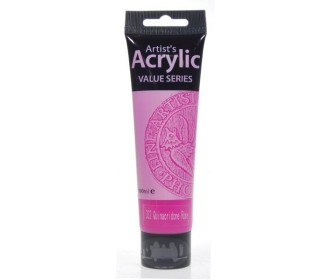 Phoenix ακρυλικό χρώμα 332 quinacridone rose, σωληνάριο 100ml