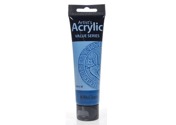 Phoenix ακρυλικό χρώμα 446 phthalo turquoise, σωληνάριο 100ml Phoenix ακρυλικό χρώμα 446 phthalo turquoise, σωληνάριο 100ml