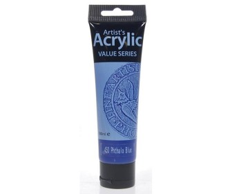 Phoenix ακρυλικό χρώμα 450 phthalo blue, σωληνάριο 100ml