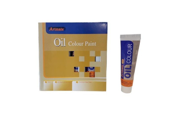 Artmate χρώμα λαδιού orange yellow, σωληνάριο 37ml Artmate χρώμα λαδιού orange yellow, σωληνάριο 37ml