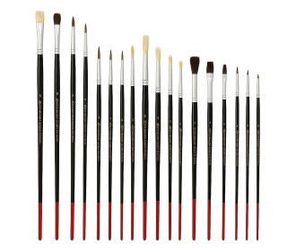 Πινέλα ζωγραφικής σετ 15 τεμαχίων Πινέλα ζωγραφικής σετ 15 τεμαχίων