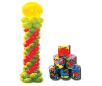 Μπαλόνια βαρελάκι 12'' standard μεγάλα 100τεμ.