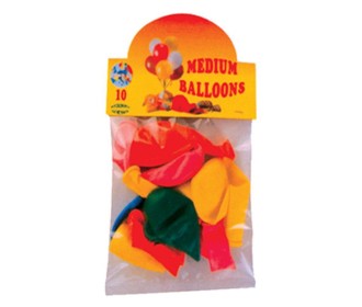 Μπαλόνια 9'' normal 10τεμ.