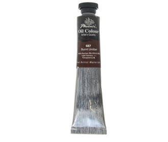 Phoenix χρώμα λαδιού 687 burnt umber, σωληνάριο 50ml