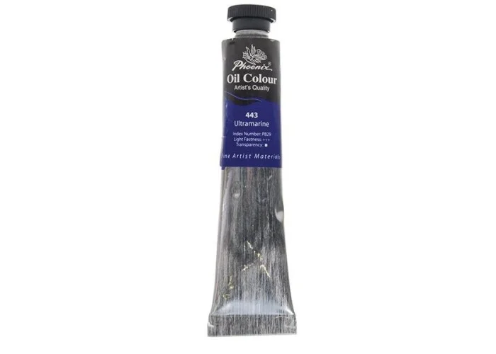 Phoenix χρώμα λαδιού 443 ultramarine, σωληνάριο 50ml