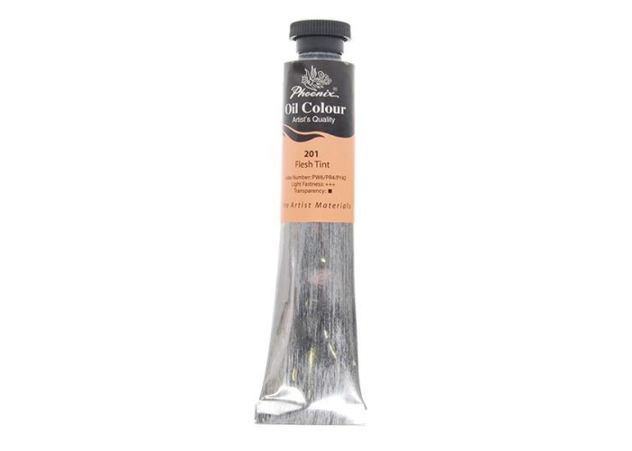 Phoenix χρώμα λαδιού 201 flesh tint, σωληνάριο 50ml Phoenix χρώμα λαδιού 201 flesh tint, σωληνάριο 50ml
