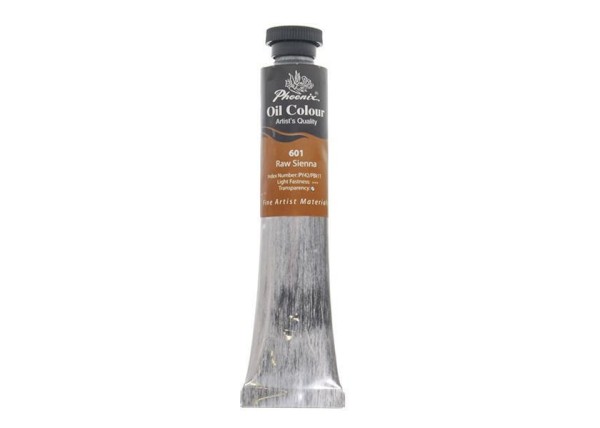 Phoenix χρώμα λαδιού 601 raw sienna, σωληνάριο 50ml Phoenix χρώμα λαδιού 601 raw sienna, σωληνάριο 50ml