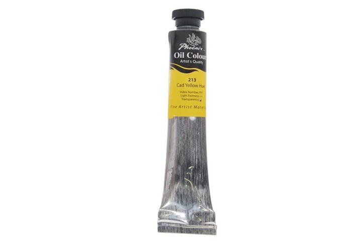 Phoenix χρώμα λαδιού 213 cadmium yellow hue, σωληνάριο 50ml