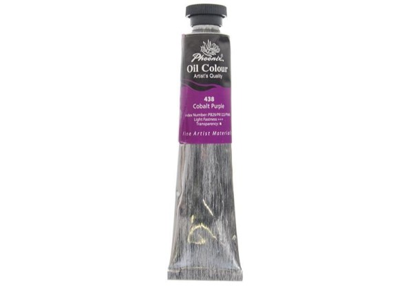 Phoenix χρώμα λαδιού 438 cobalt purple, σωληνάριο 50ml Phoenix χρώμα λαδιού 438 cobalt purple, σωληνάριο 50ml