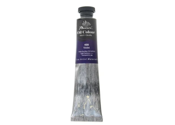 Phoenix χρώμα λαδιού 430 violet, σωληνάριο 50ml