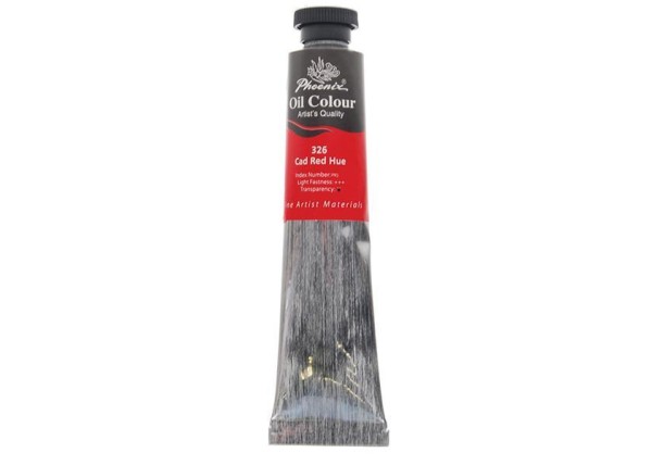 Phoenix χρώμα λαδιού 326 cad red (hue), σωληνάριο 50ml Phoenix χρώμα λαδιού 326 cad red (hue), σωληνάριο 50ml