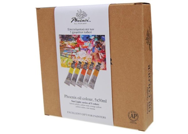 Phoenix σετ χρωμάτων λαδιού  Phoenix σετ χρωμάτων λαδιού
