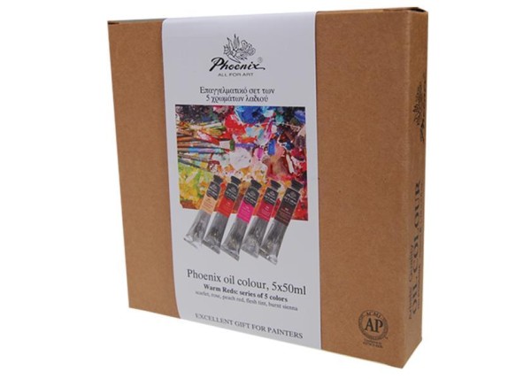 Phoenix σετ χρωμάτων λαδιού  Phoenix σετ χρωμάτων λαδιού