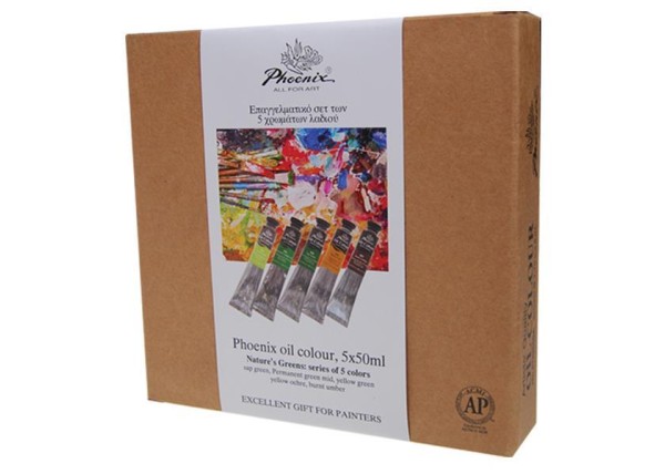 Phoenix σετ χρωμάτων λαδιού  Phoenix σετ χρωμάτων λαδιού