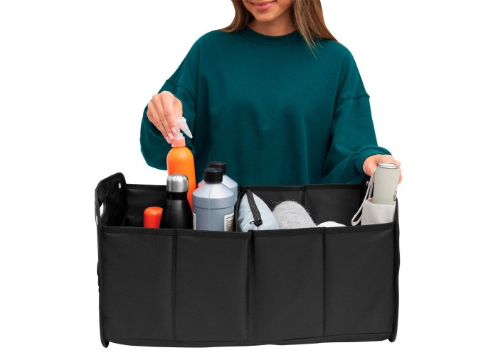 Τσάντα αποθήκευσης πορτμπαγκάζ αυτοκινήτου πτυσσόμενη 51x32x26,-32x26x4εκ. διπλωμένη Τσάντα αποθήκευσης πορτμπαγκάζ αυτοκινήτου πτυσσόμενη 51x32x26,-32x26x4εκ. διπλωμένη