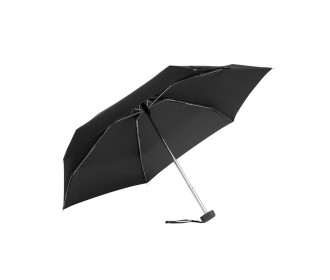 Ομπρέλα τσέπης μαύρη  Ø6-48 εκ. Ομπρέλα τσέπης μαύρη  Ø6-48 εκ.