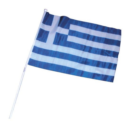 Ελληνικό σημαιάκι από συνθετικό ύφασμα 30x45εκ. Ελληνικό σημαιάκι από συνθετικό ύφασμα 30x45εκ.