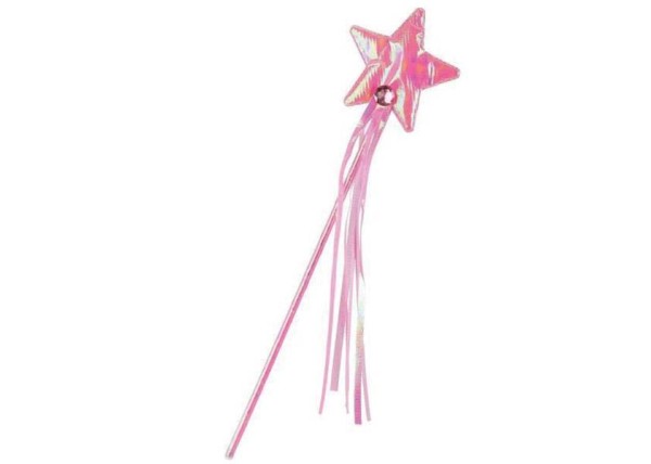 Ραβδάκι νεράϊδας ροζ γυαλιστερό Ραβδάκι νεράϊδας ροζ γυαλιστερό
